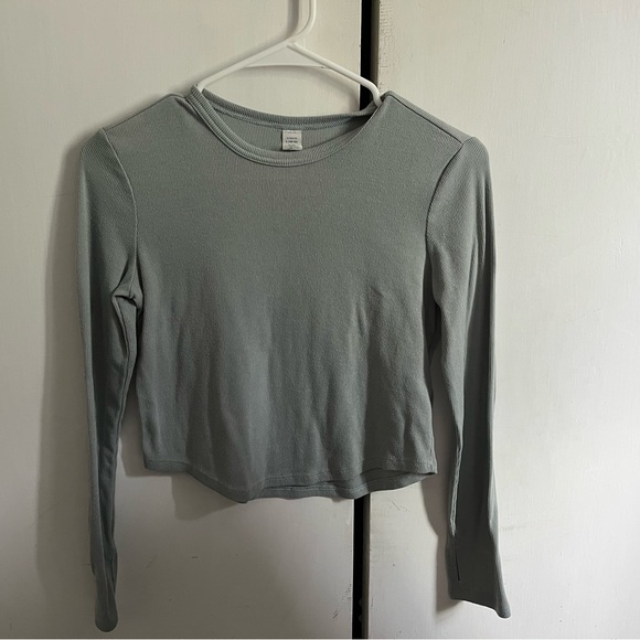 Old Navy Tops - Old Navy Girls Long Sleeve Top - Soft Gray